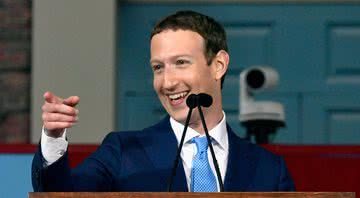 Mark Zuckerberg em Harvard (2018) - Getty Images