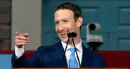 Mark Zuckerberg em Harvard (2018) - Getty Images