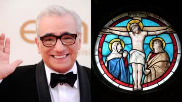 O diretor Martin Scorsese e representação de Jesus Cristo - Getty Images e Pixabay