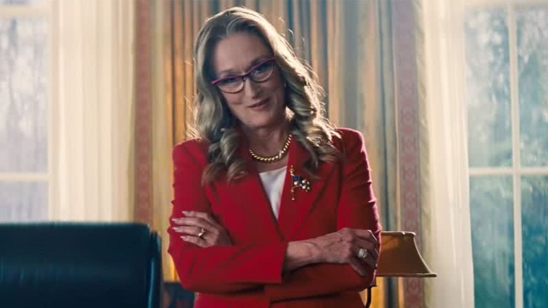 Meryl Streep em "Não Olhe para Cima” (2021)