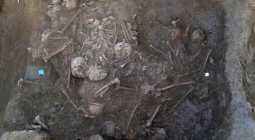 Vestígios do massacre antigo descoberto na Croácia - Divulgação/Jacqueline Balen/Museu Arqueológico de Zagreb