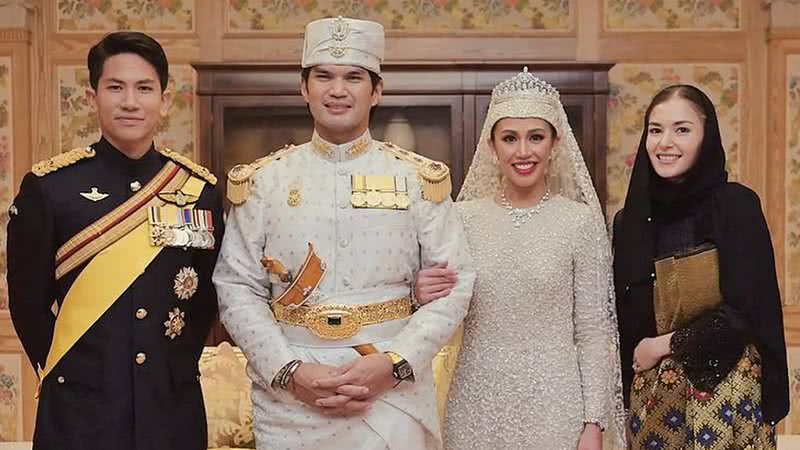 O casamento da filha do sultão de Brunei - Reprodução/ Redes Sociais