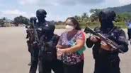 Prisão de Herlinda Bobadilla em Honduras - Divulgação/Youtube/videosproceso