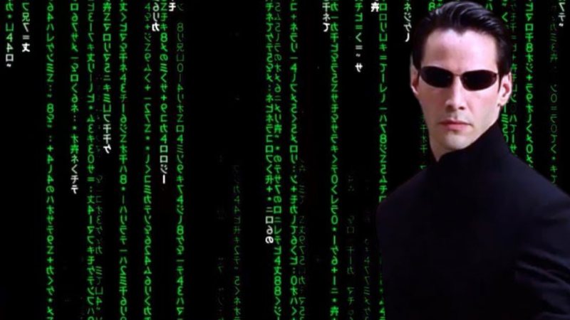Os códigos verdes do filme 'Matrix' - Divulgação