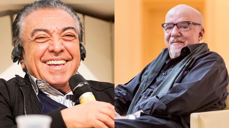 Á esquerda Mauricio de Sousa e à direita Paulo Coelho - Wikimedia Commons/ Ministério da Cultura e Getty Images