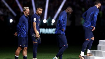 A seleção francesa durante a final da Copa do Mundo - Getty Images