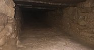 Parte do túnel encontrado no País de Gales - Divulgação/Distribuição de Energia Ocidental