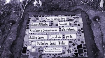 Memorial das mulheres assassinadas no Chile, em fotografia de 2019 - Divulgação/Facebook
