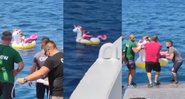 Imagens do resgate da menina de quatro anos - Divulgação/Youtube/Greek City Times
