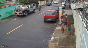 Imagens que mostram os garotos desaparecidos - Divulgação/ Polícia Civil do Rio