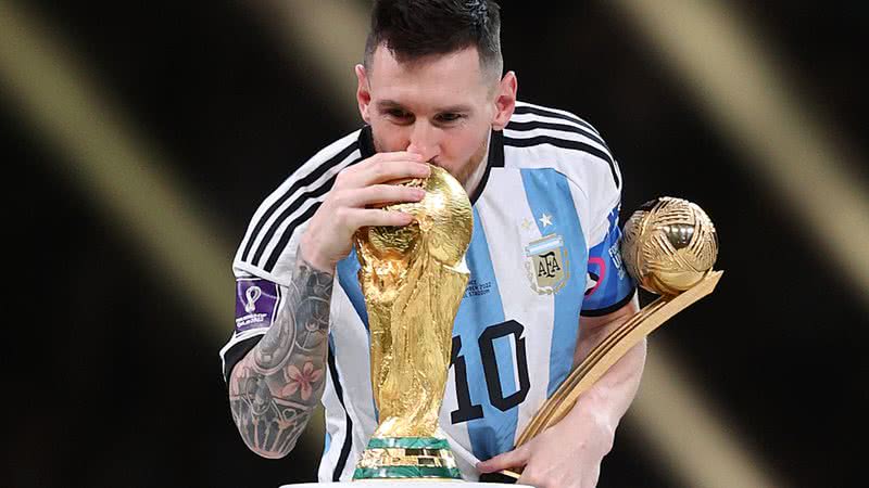 O camisa 10 da seleção argentina Lionel Messi - Getty Images