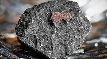 O meteorito que caiu no Reino Unido - Divulgação/Natural History Museum