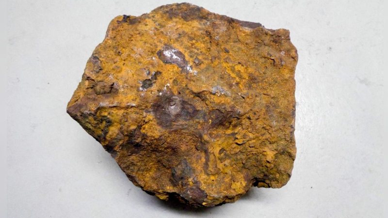 O meteorito localizado na Alemanha - Deutsches Zentrum für Luft-und Raumfahrt