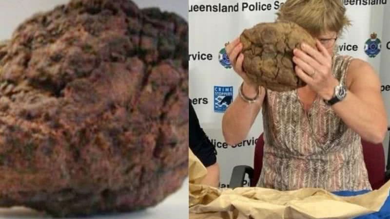 Meteorito de 5 bilhões de anos - Divulgação/The Crystal Caves /Wikicommons /Polícia de Queensland