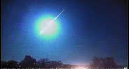 Meteoro explodiu em fronteira do RS com Uruguai - Crédito: Divulgação/Observatório Espacial Heller & Jung