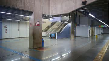 Estação de metrô em Brasília - Getty Images
