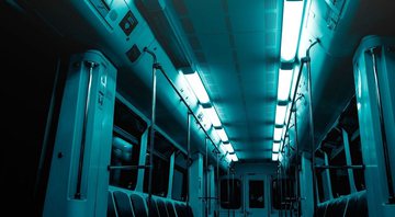 Fotografia meramente ilustrativa de vagão de metrô - Divulgação/ Pixabay/ xusenru
