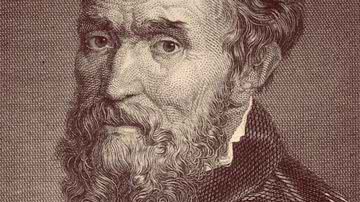 Retrato do gênio renascentista Michelangelo - H. Michael Karshis, Creative Commons