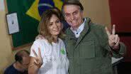 Michelle e Jair Bolsonaro - Getty Images