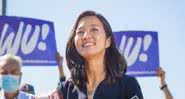 Michelle Wu, eleita prefeita de Boston, nos EUA - Divulgação/Instagram/@wutrain
