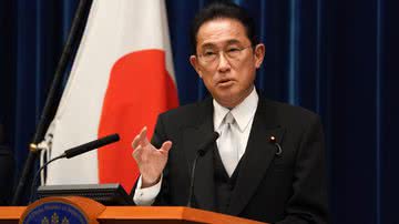 Fumio Kishida, atual primeiro-ministro do Japão - Getty Images