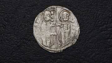 A moeda de prata encontrada na Bulgária - Reprodução / Museu Burgas