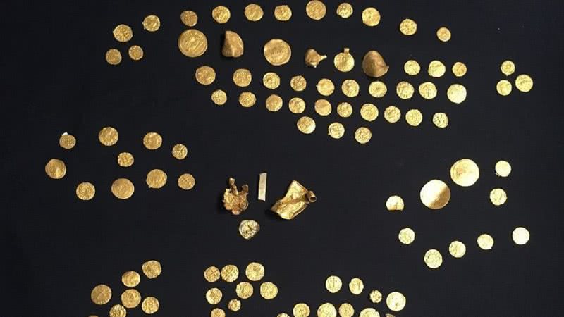Material encontrado com morado anônimo de West Norfolk - Divulgação/Museu Britânico
