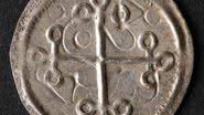 Moeda viking encontrada em descoberta - Divulgação / Museu da Jutlândia do Norte