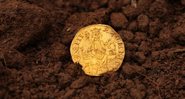 A moeda medieval encontrada na Grã-Bretanha - Divulgação/Spink & Son