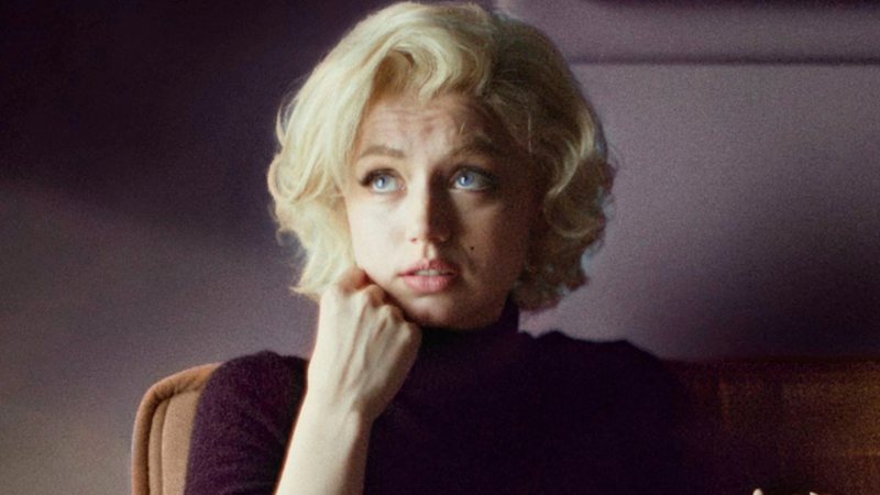 Ana de Armas como Marilyn Monroe em 'Blonde' (2022) - Divulgação/Netflix