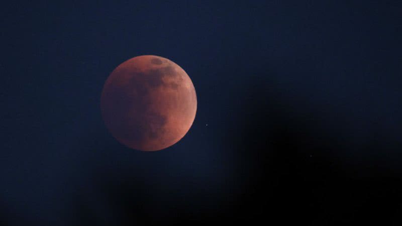 Registro do eclipse lunar - Getty Images