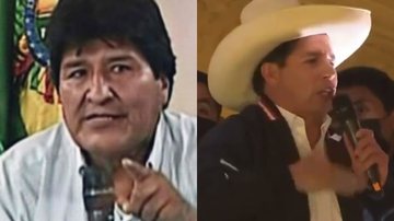 Morales (à esqu.) e Castillo (à dir.) - Reprodução/Vídeo
