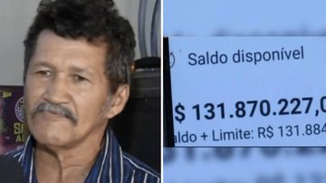 Motorista que encontrou milhões no aplicativo do banco - Reprodução/Vídeo/TV Anhanguera