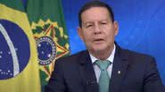Hamilton Mourão durante discurso - Reprodução/TV Brasil
