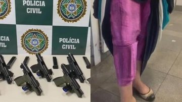 Material apreendido - Divulgação/Polícia Civil