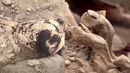 Registros da descoberta arqueológica - Reprodução/Vídeo/Youtube/Reuters