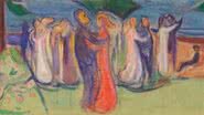 Quadro "Dance on the Beach" de Edvard Munch - Divulgação/Sotheby's