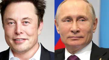 Elon Musk e Vladimir Putin - Wikimedia Commons