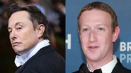 Elon Musk e Mark Zuckerberg - Getty Images