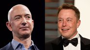 Jeff Bezos e Elon Musk - Getty Images