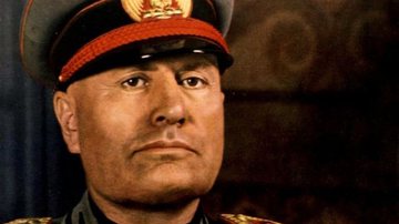 Retrato de Mussolini - Domínio Público