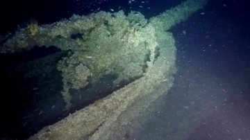 Submarino encontrado no Mar Egeu - Reprodução/Redes sociais