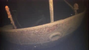 O navio naufragado encontrado após 100 anos - Reprodução / Great Lakes Shipwreck Museum