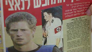Manchetes estampam Harry com a braçadeira nazista - Getty Images