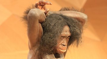 Imagem ilustrativa de um homem Neandertal - Pixabay