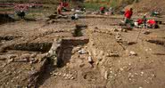 Escavações em necrópole da Gália - Divulgação - Denis Gliksman, Inrap