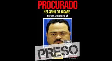 Nelson Adriano de Sá, o Adriano do Jacarezinho - Divulgação/Portal dos Procurados