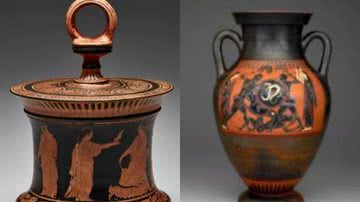 Artefatos destruídos no ataque - Divulgação / Museu de Arte de Dallas
