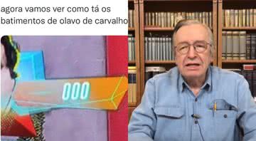 O escritor Olavo de Carvalho - Divulgação/Twitter e Vídeo/Youtube