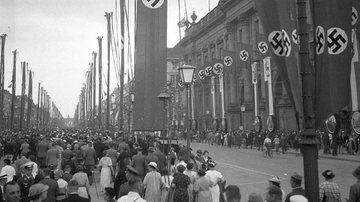 Jogos Olímpicos de Verão de 1936 em Berlim - Reprodução/fortepan